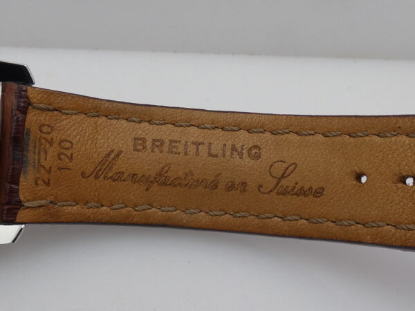 Cronografo Breitling Montbrillant Flyback Special Edition 100 Ans D'Aviation A35330 BOX&PAPERS Automatico TOP CONDITION Anno 2003 Acciaio Chronometre Certifie