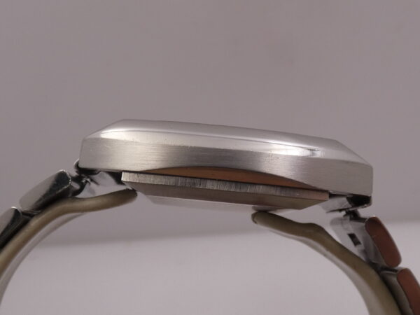 Zenith Surf Automatic ANNI '70s Oversize Tapissè Blue Dial 01-0030-380 Acciaio Braccialato Vintage