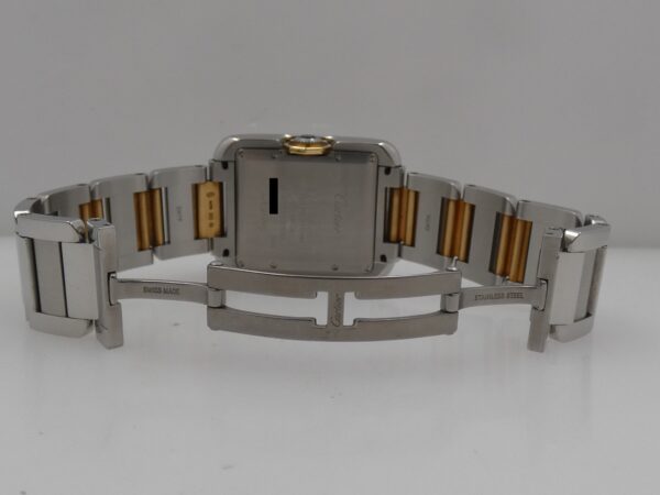 Cartier Tank Anglaise BOX&PAPERS Automatico Acciaio & Oro 18Kt TOP CONDITION Anno 2016 W5310047-3511