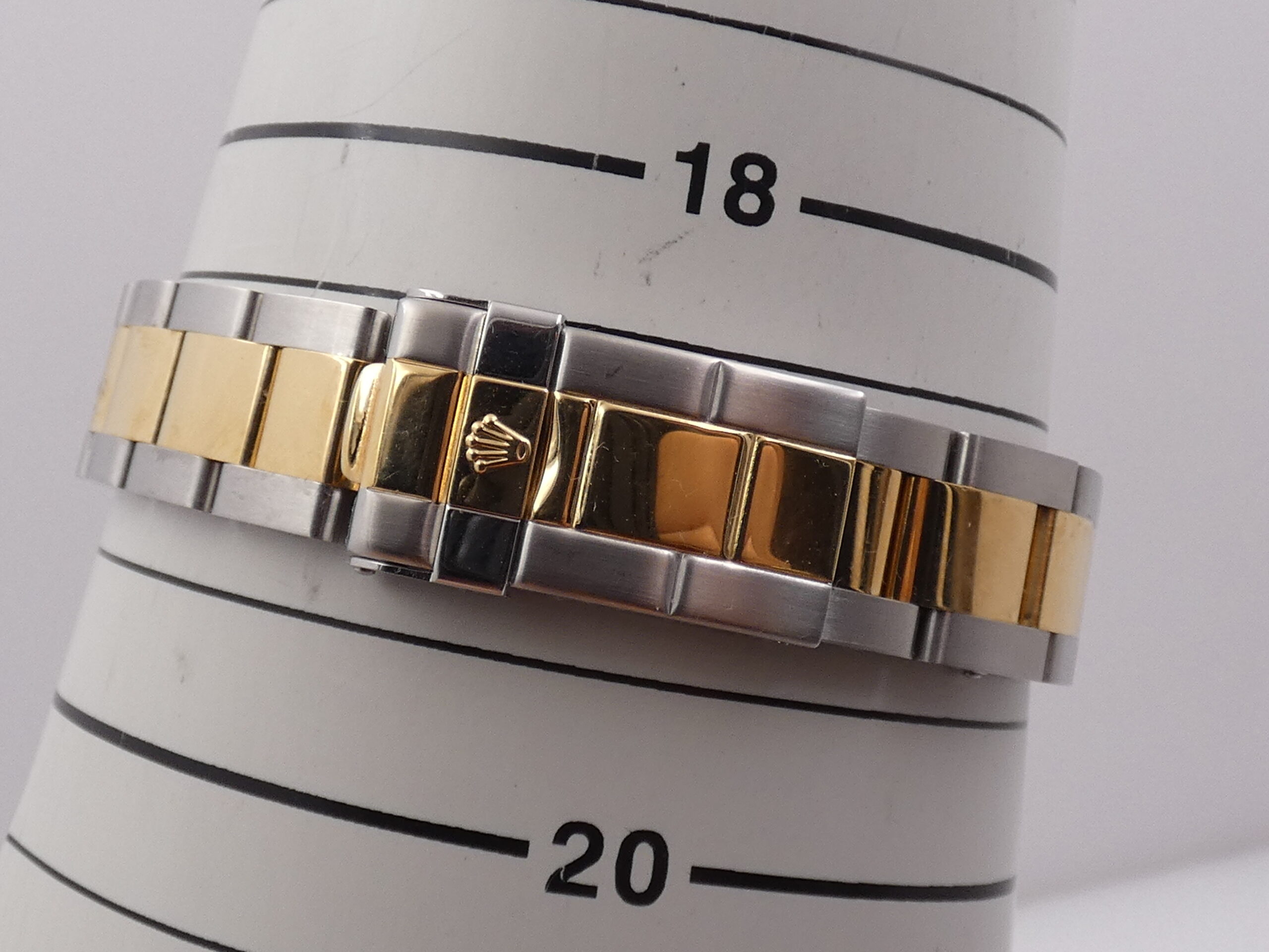 Rolex Yacht-Master 168623 Oro 18Kt & Acciaio TOP CONDITION Automatico ANNO 2002 Blue Dial Bracciale Oyster - immagine 13