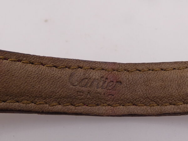 Cartier Paris Trocadero Lady Factory Diamonds Bezel Oro Massiccio 18Kt WA900132