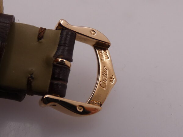 Cartier Tank Américaine 2503 ORO ROSA 18Kt Diamonds Bezel & Lugs ANNI '90 for Ladies W2607456