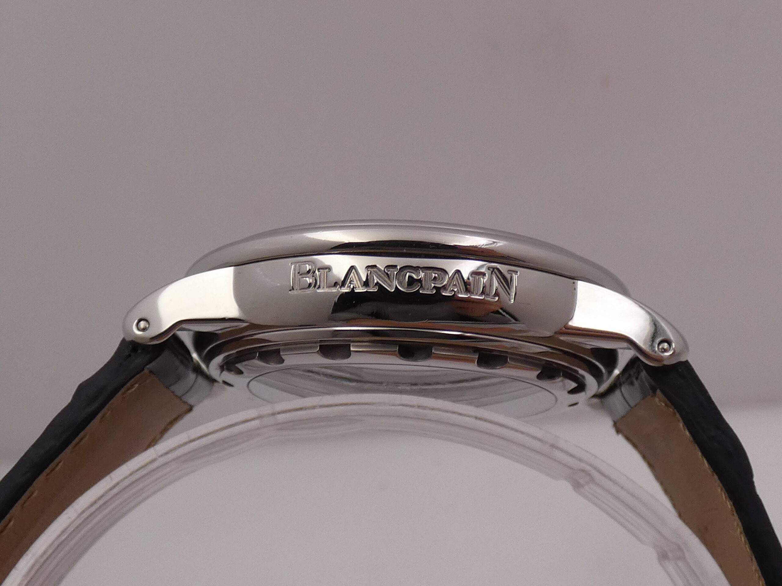 Blancpain Léman Double Time Zone 2160 Day/Night GMT WITH PAPERS Anno 2006 Automatico Acciaio - immagine 14