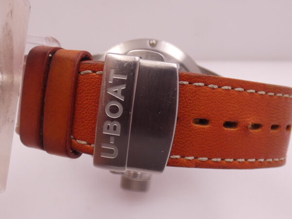 U-Boat Classico Italo Fontana 45mm 7126 BOX&PAPERS Anno 2012 Ivory Dial Automatico Acciaio