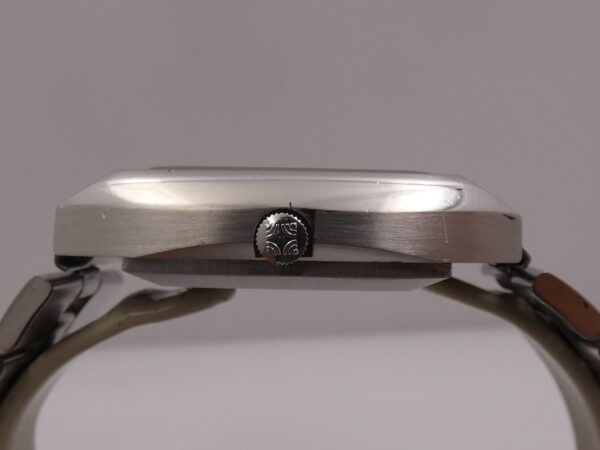 Zenith Surf Automatic ANNI '70s Oversize Tapissè Blue Dial 01-0030-380 Acciaio Braccialato Vintage