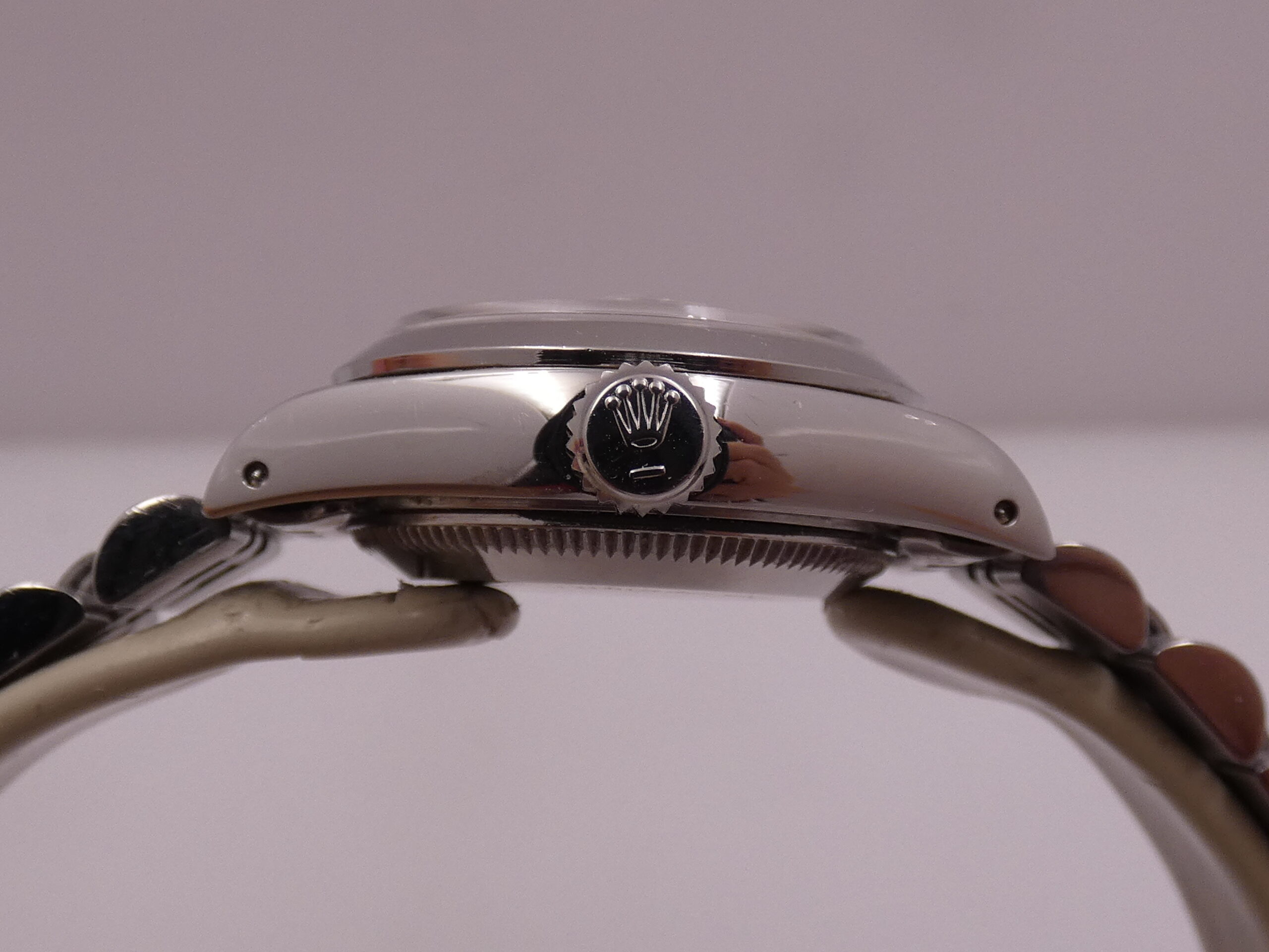 Rolex Oyster Perpetual Lady Date 69160 Bracciale JUBILEE Anno 1985 Automatico Acciaio - immagine 14