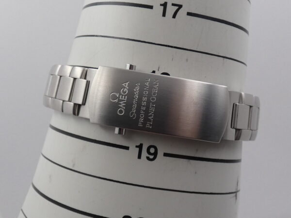 Cronografo Co-Axial Omega Seamaster Planet Ocean LIKE NEW BOX&PAPERS Automatico Acciaio For Ladies Ref. 222.30.38.50.01.002