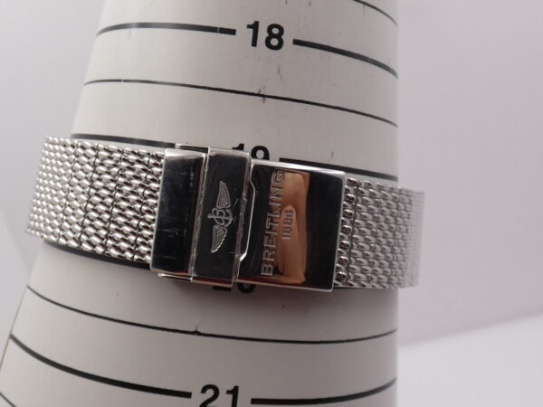 Breitling Superocean Heritage II 42 AB2010 N.O.S. FULL STICKERED WITH BOX Automatico New Old Stock Bracciale Mesh