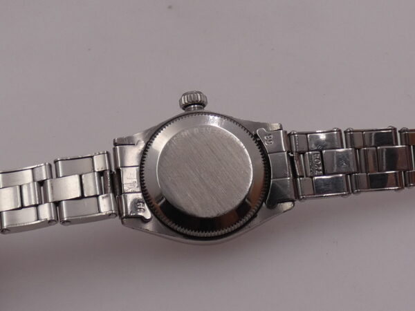 Rolex Oyster Perpetual Lady 26mm 6623 Thunderbird Bezel ANNO 1965 Bracciale a Rivetti Automatico Acciaio