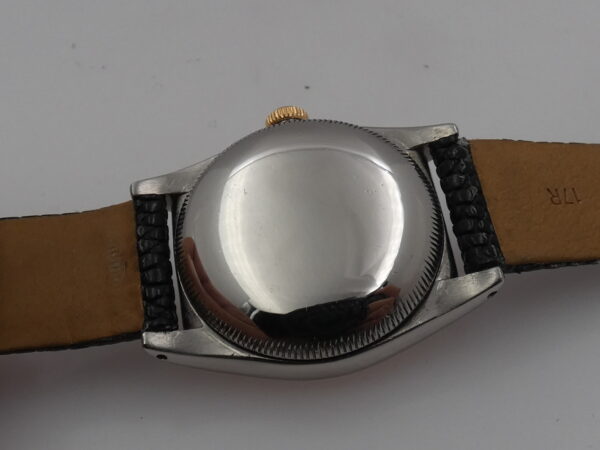 Rolex Oyster Perpetual Ovetto 5015 Bubbleback Lunetta Oro Rosa 18Kt Automatico Vintage Anni 1940's