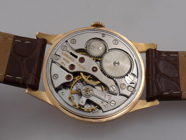 Longines Calatrava 7016 35mm ORO ROSA 18Kt ANNO 1963 TOP CONDITION Carica Manaule Vintage