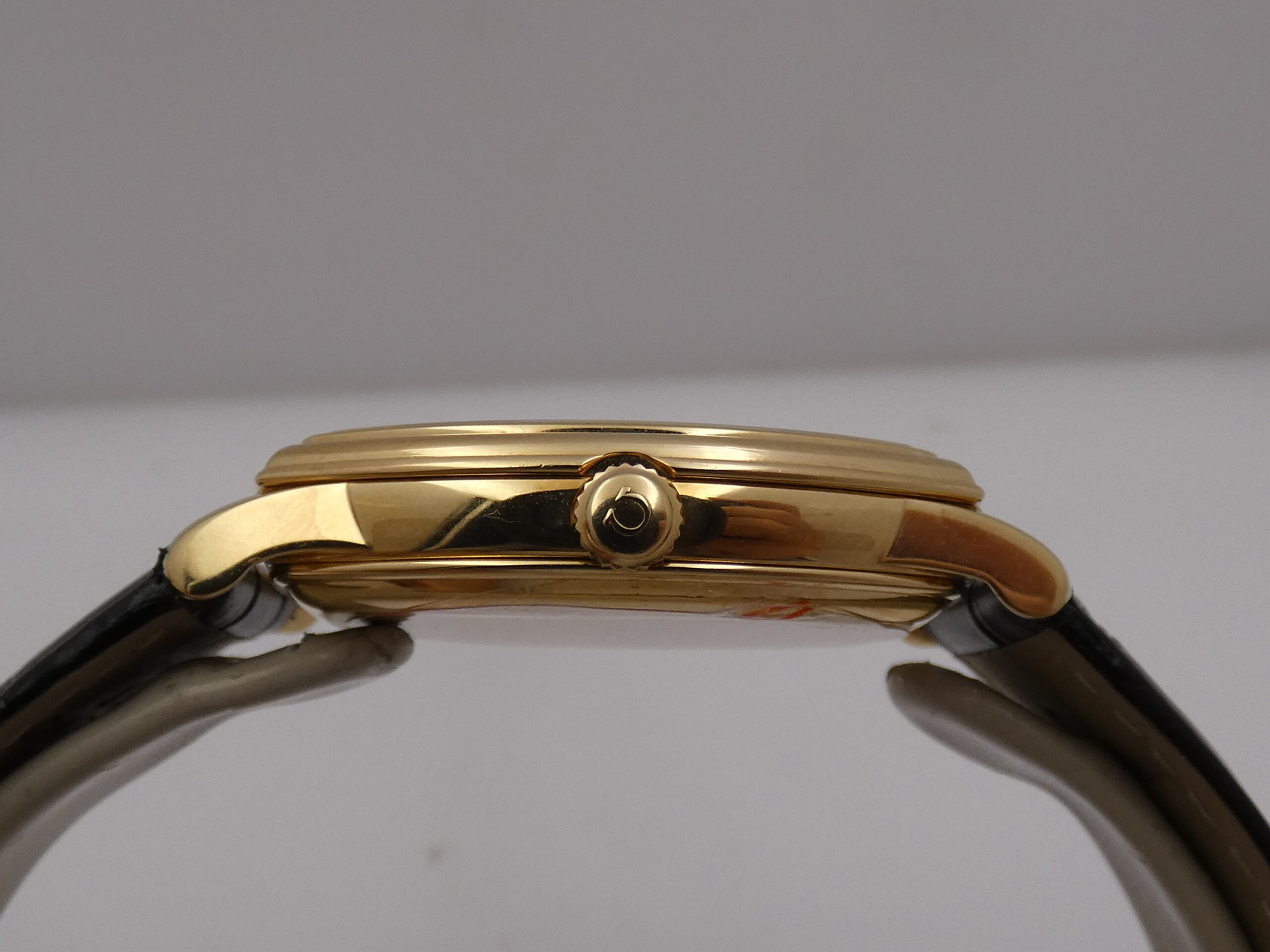 Omega De Ville Prestige Ultra Raro Jumping Hour 4653.31.00 Oro 18Kt BOX&PAPERS TOP CONDITION Anno 2002 Automatico - immagine 15