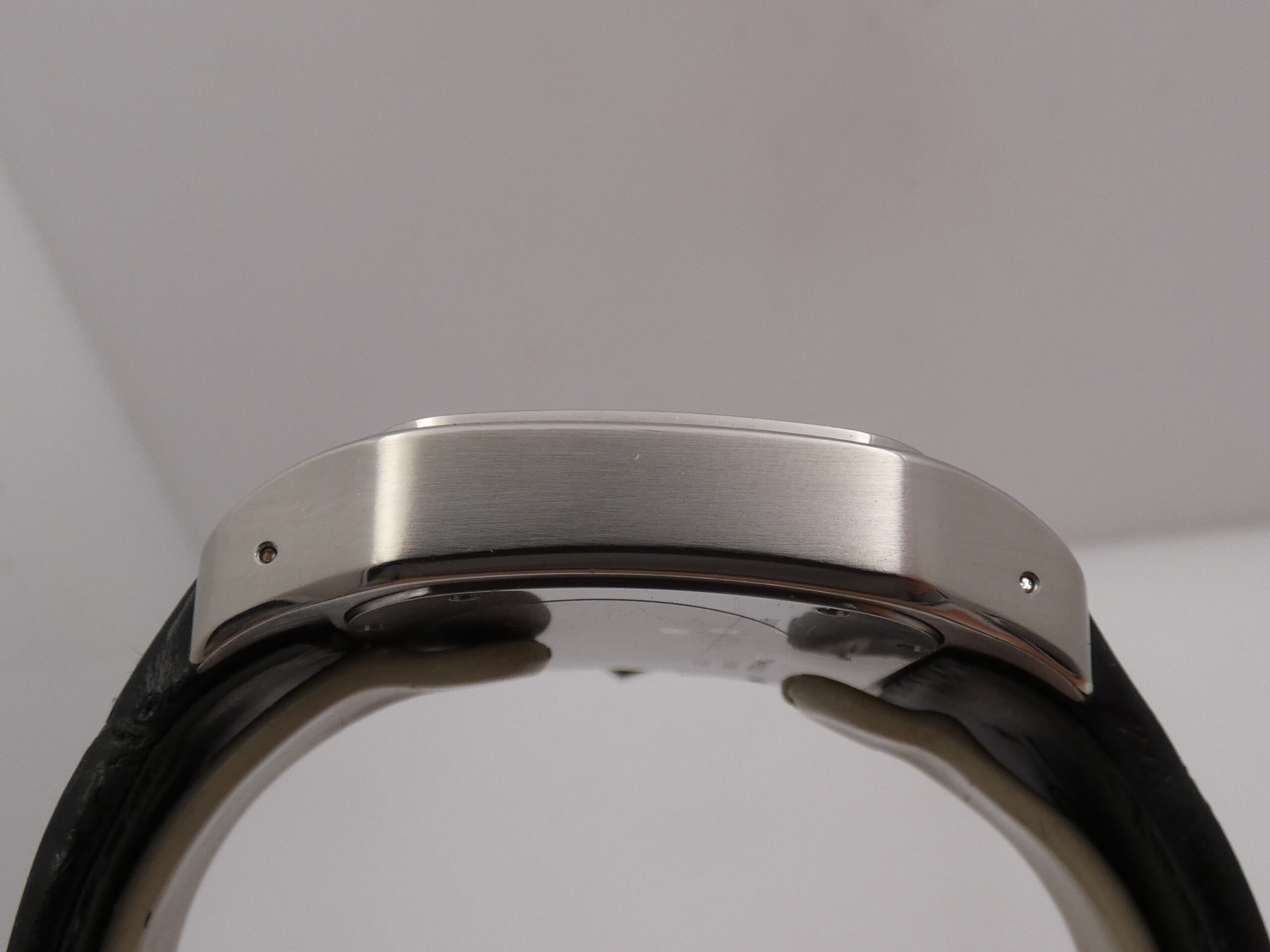 Cartier Santos 100 XL 2656 Diamonds Bezel & Lugs Automatico W20073X8 Anni '2000s Acciaio - immagine 14