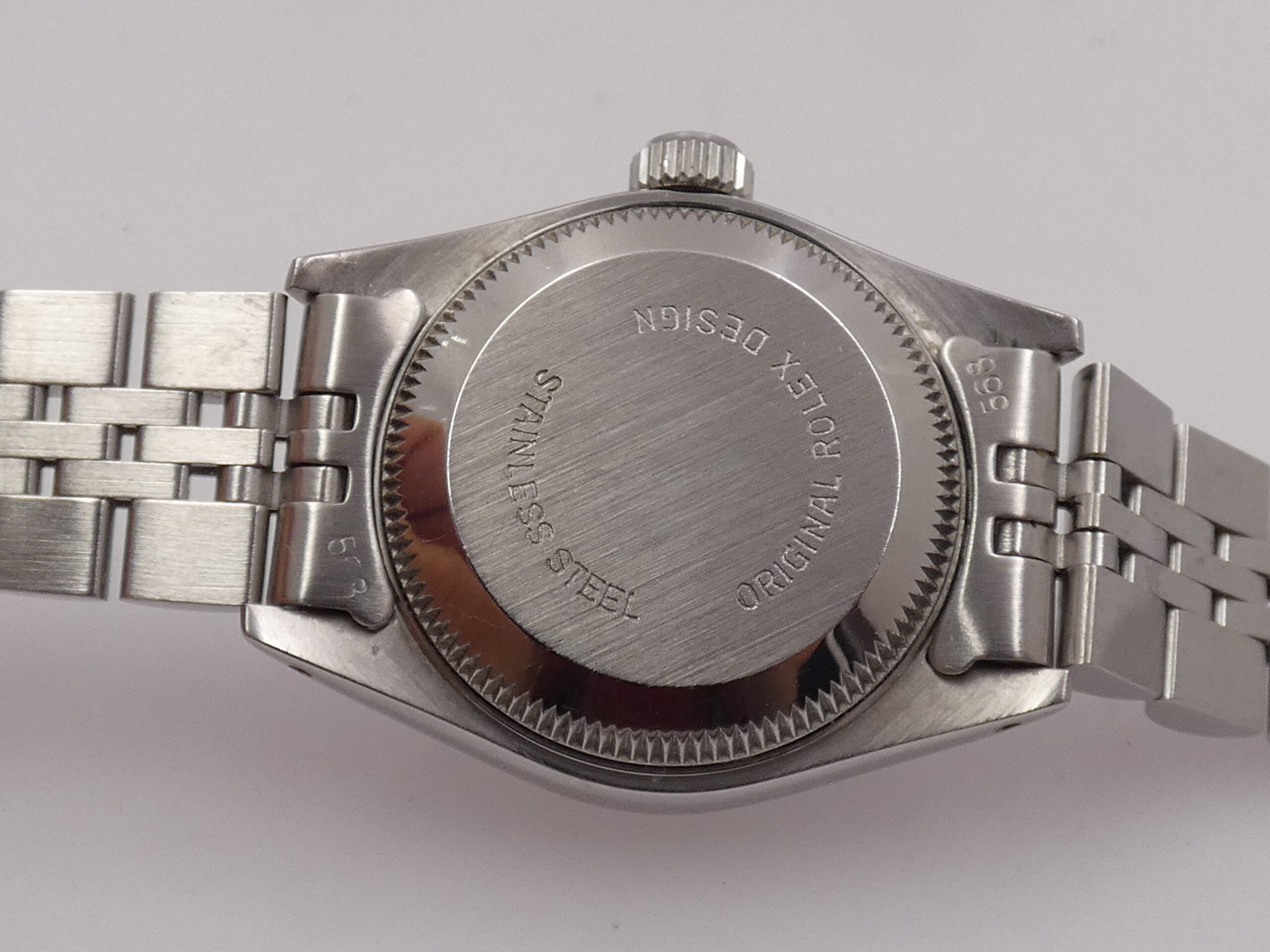 Rolex Oyster Perpetual Lady Date 69160 Bracciale JUBILEE Anno 1985 Automatico Acciaio - immagine 15