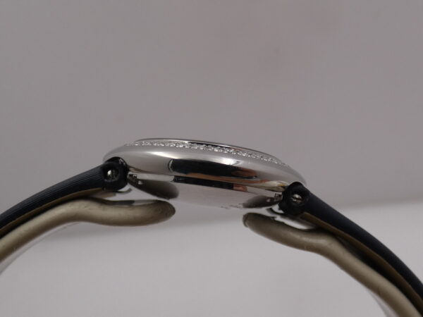 Cartier Ballon Blanc Baron Lady BOX&PAPERS Factory Diamond Bezel ANNO 2021 Acciaio W4BL0002