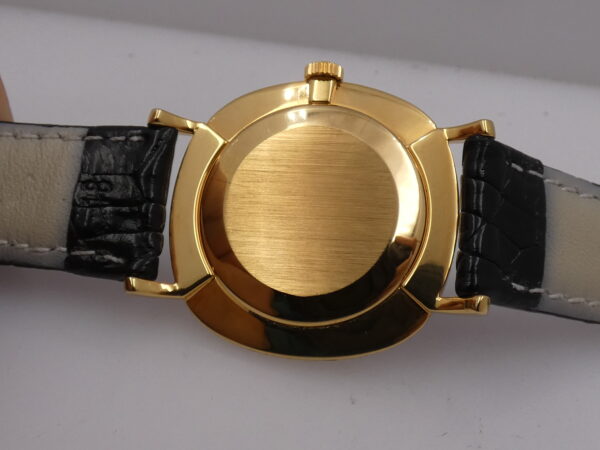 Patek Philippe Golden Ellipse 3544/1 ORO MASSICCIO 18Kt ANNO 1965 Blue Dial Carica Manuale Vintage