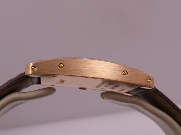 Cartier Tank Américaine 2503 ORO ROSA 18Kt Diamonds Bezel & Lugs ANNI '90 for Ladies W2607456