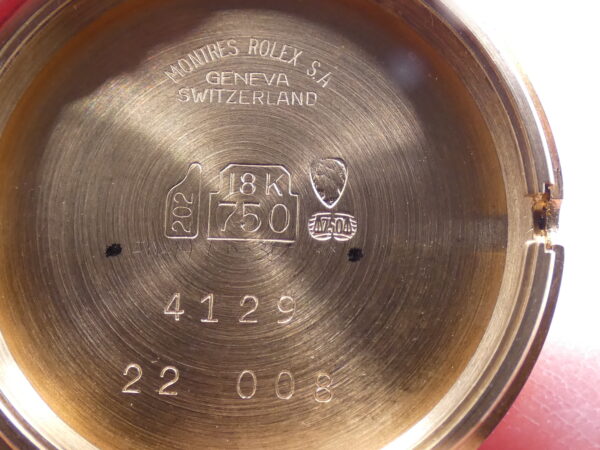 Rolex Cellini 4129 Lady Oro Massiccio 18Kt With BOX Anno 1991 Carica Manuale Cal. 1602