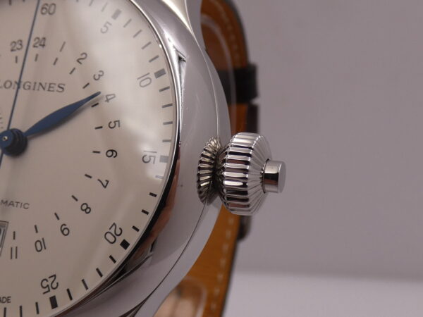 Cronografo Longines Twenty-Four Hours Heritage Single Push-Piece 47,5mm L2.797.4 With BOX Automatico Acciaio