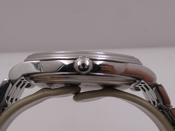 Rarissimo Omega De Ville Prestige Jumping Hour 4553.61.00 Salmon Dial Automatico ANNO 1998 Braccialato Acciaio