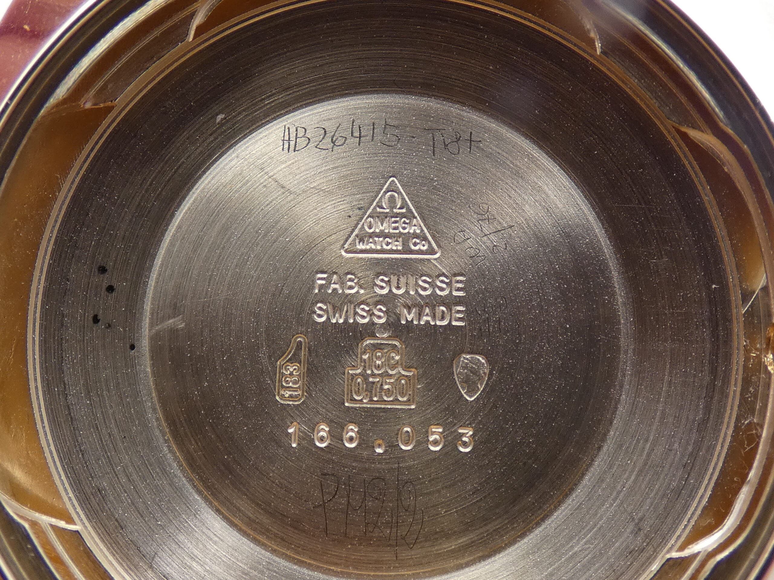 Rarissimo Omega De Ville 166.053 O.M. Dial Borgogna Index Automatico Oro Massiccio 18Kt ANNO 1970 - immagine 16