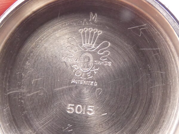 Rolex Oyster Perpetual Ovetto 5015 Bubbleback Lunetta Oro Rosa 18Kt Automatico Vintage Anni 1940's