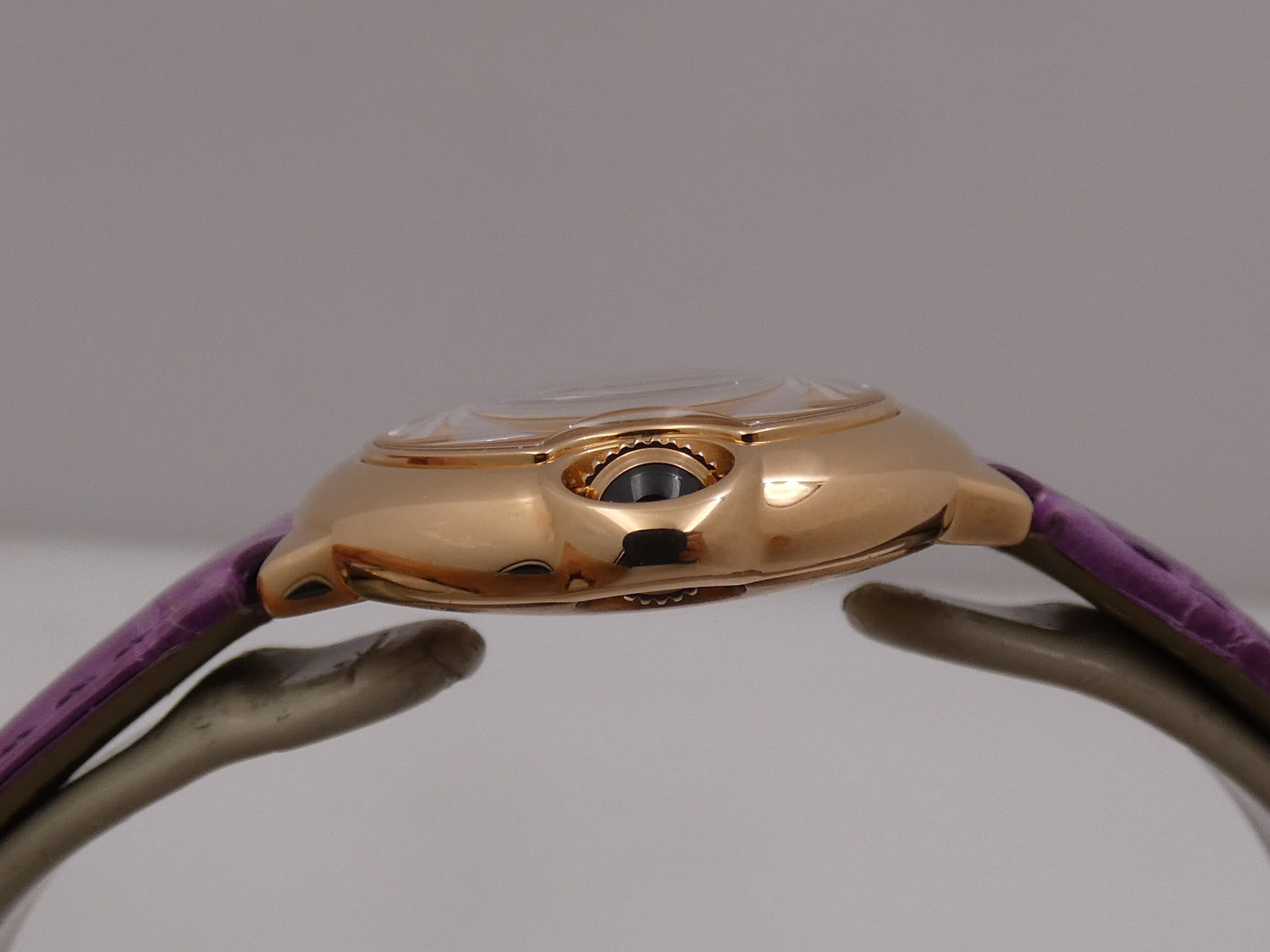 Cartier Ballon Bleu 28mm 3007 Lady Diamonds Dial Oro Rosa 18Kt LIKE NEW With PAPERS Anno 2013 WE902050 - immagine 16