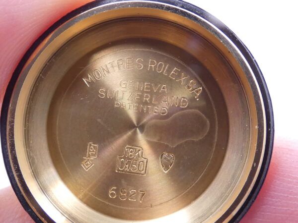 Rolex Oyster Perpetual Date 31 Mid-Size 6827 TOP CONDITION Oro Massiccio 18Kt LINEN DIAL Anno 1972 Automatico Vintage