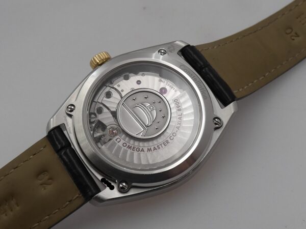 Omega Globemaster Constellation Cronometro Co-Axial GHIERA ORO 18Kt BOX&PAPERS Anno 2016 PIE PAN DIAL Automatico Acciaio 130.23.39.21.02.001