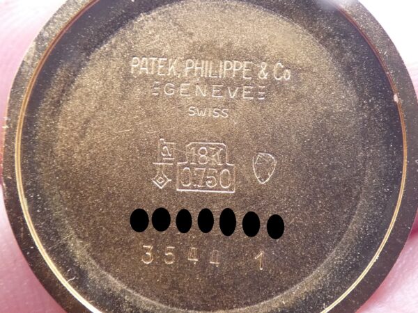 Patek Philippe Golden Ellipse 3544/1 ORO MASSICCIO 18Kt ANNO 1965 Blue Dial Carica Manuale Vintage