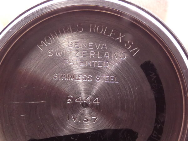 Rolex Oyster Royal Precision 6444 Mid-Size FROM 1957 Black Dial Carica Manuale Acciaio Vintage