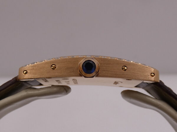 Cartier Tank Américaine 2503 ORO ROSA 18Kt Diamonds Bezel & Lugs ANNI '90 for Ladies W2607456