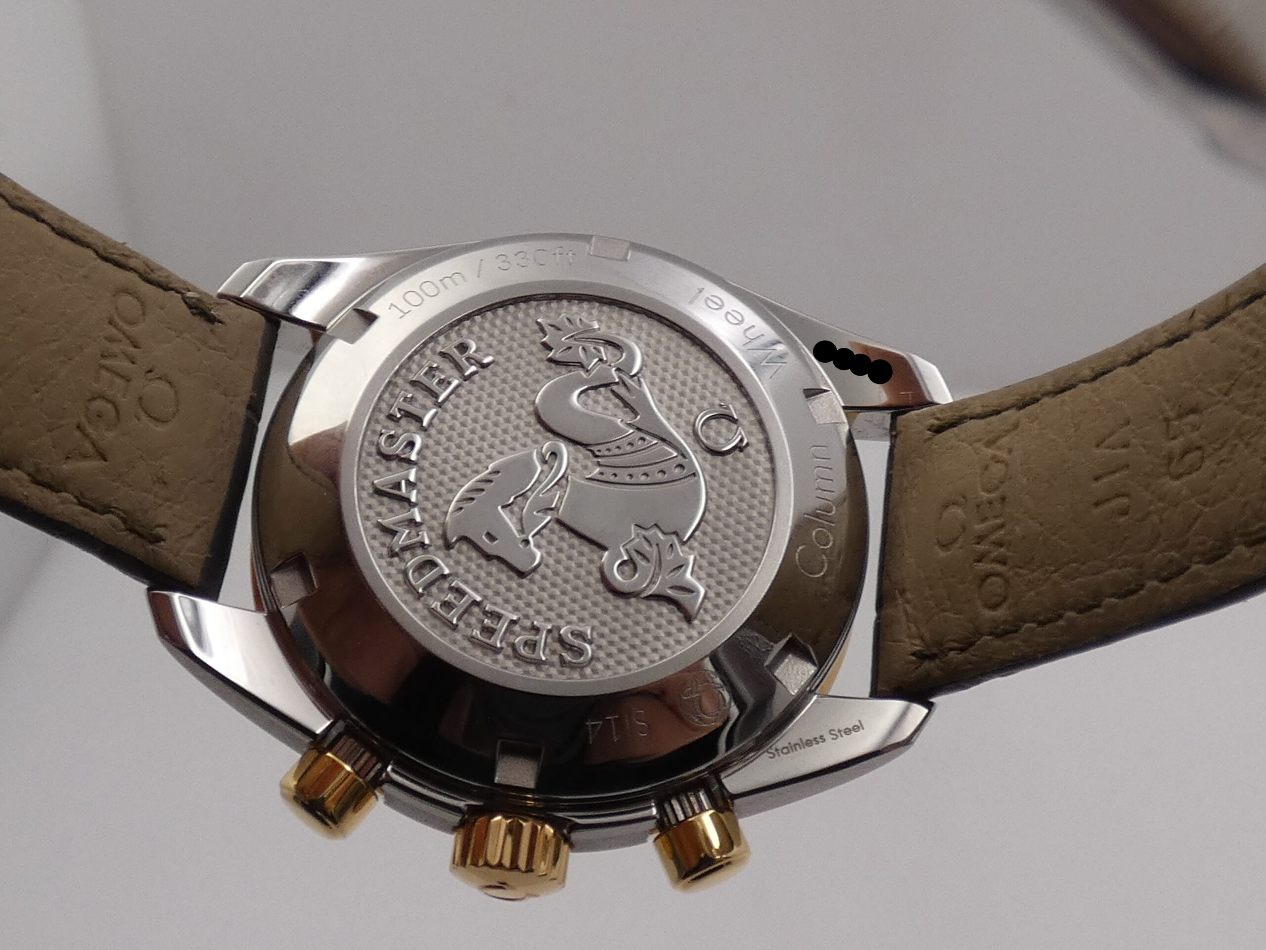 Cronografo Omega Speedmaster Co-Axial Lunetta Oro 18Kt BOX&PAPERS TOP CONDITION Anno 2022 Automatico 324.23.38.50.02.001 - immagine 17