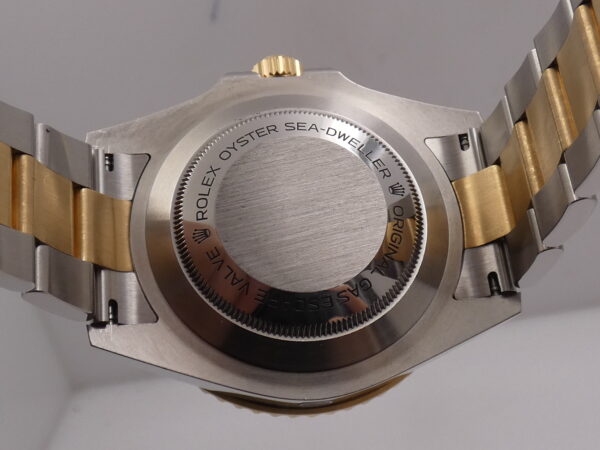 Rolex Sea-Dweller 126603 43mm Oro 18Kt & Acciaio BOX&PAPERS ITALIA Anno 2019 Chromalight Automatico Black Ceramic Bezel