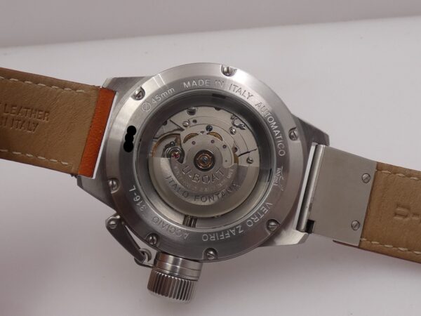 U-Boat Classico Italo Fontana 45mm 7126 BOX&PAPERS Anno 2012 Ivory Dial Automatico Acciaio