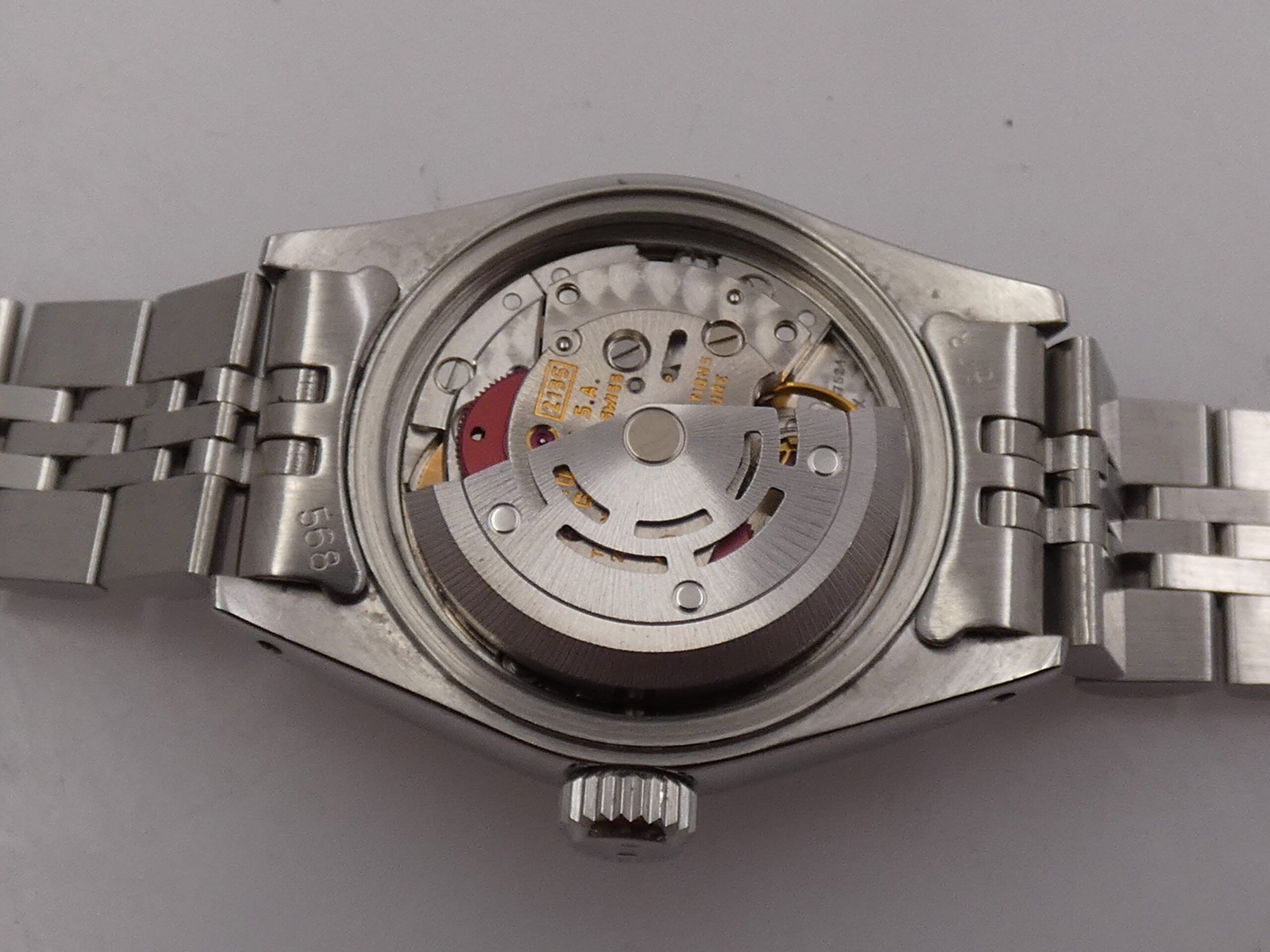 Rolex Oyster Perpetual Lady Date 69160 Bracciale JUBILEE Anno 1985 Automatico Acciaio - immagine 16