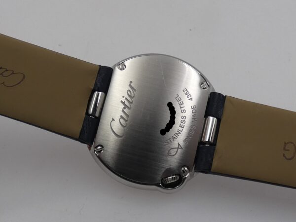 Cartier Ballon Blanc Baron Lady BOX&PAPERS Factory Diamond Bezel ANNO 2021 Acciaio W4BL0002