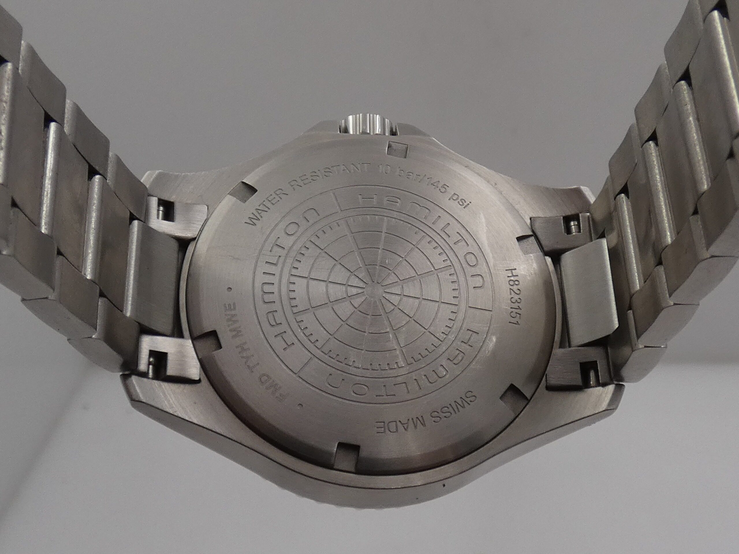 Hamilton Khaki Navy Scuba Batman H823151 BOX&PAPERS Aprile 2024 Automatico Acciaio - immagine 17