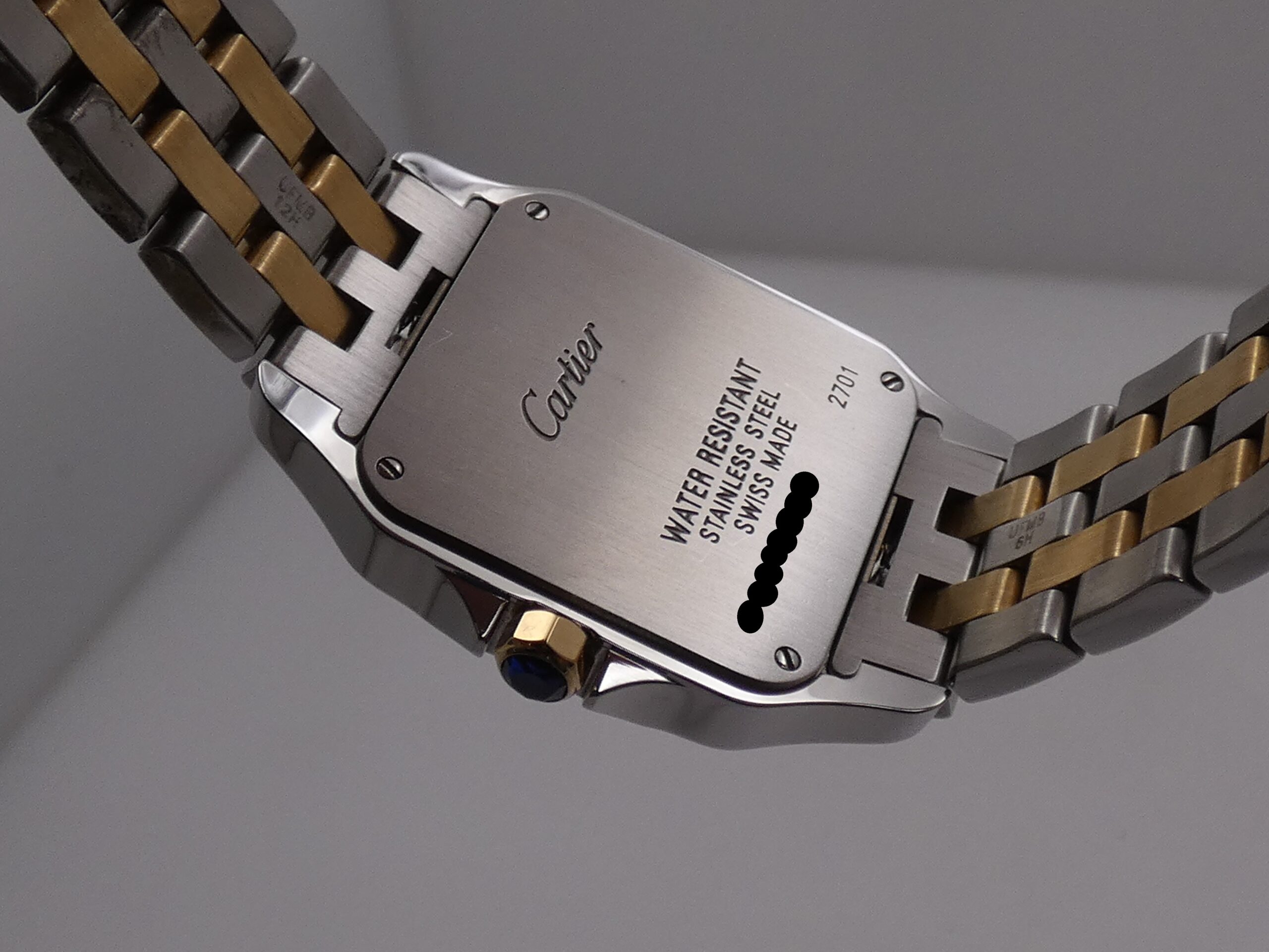 Cartier Santos Demoiselle 26mm BOX&PAPERS Acciaio&Oro 18Kt ANNO 2017 For Ladies 2701 - W25067Z6 TOP CONDITION Wonderful !!! - immagine 17