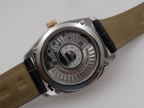 Omega Globemaster Constellation Cronometro Co-Axial GHIERA ORO 18Kt BOX&PAPERS Anno 2016 PIE PAN DIAL Automatico Acciaio 130.23.39.21.02.001