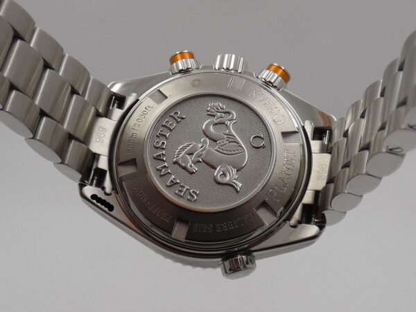 Cronografo Co-Axial Omega Seamaster Planet Ocean LIKE NEW BOX&PAPERS Automatico Acciaio For Ladies Ref. 222.30.38.50.01.002