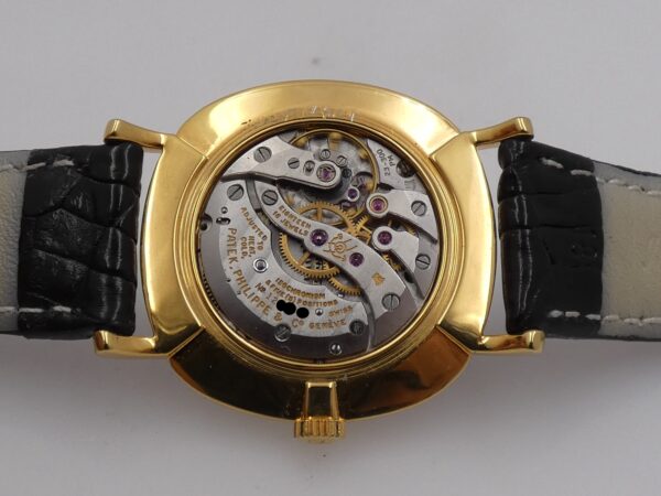Patek Philippe Golden Ellipse 3544/1 ORO MASSICCIO 18Kt ANNO 1965 Blue Dial Carica Manuale Vintage