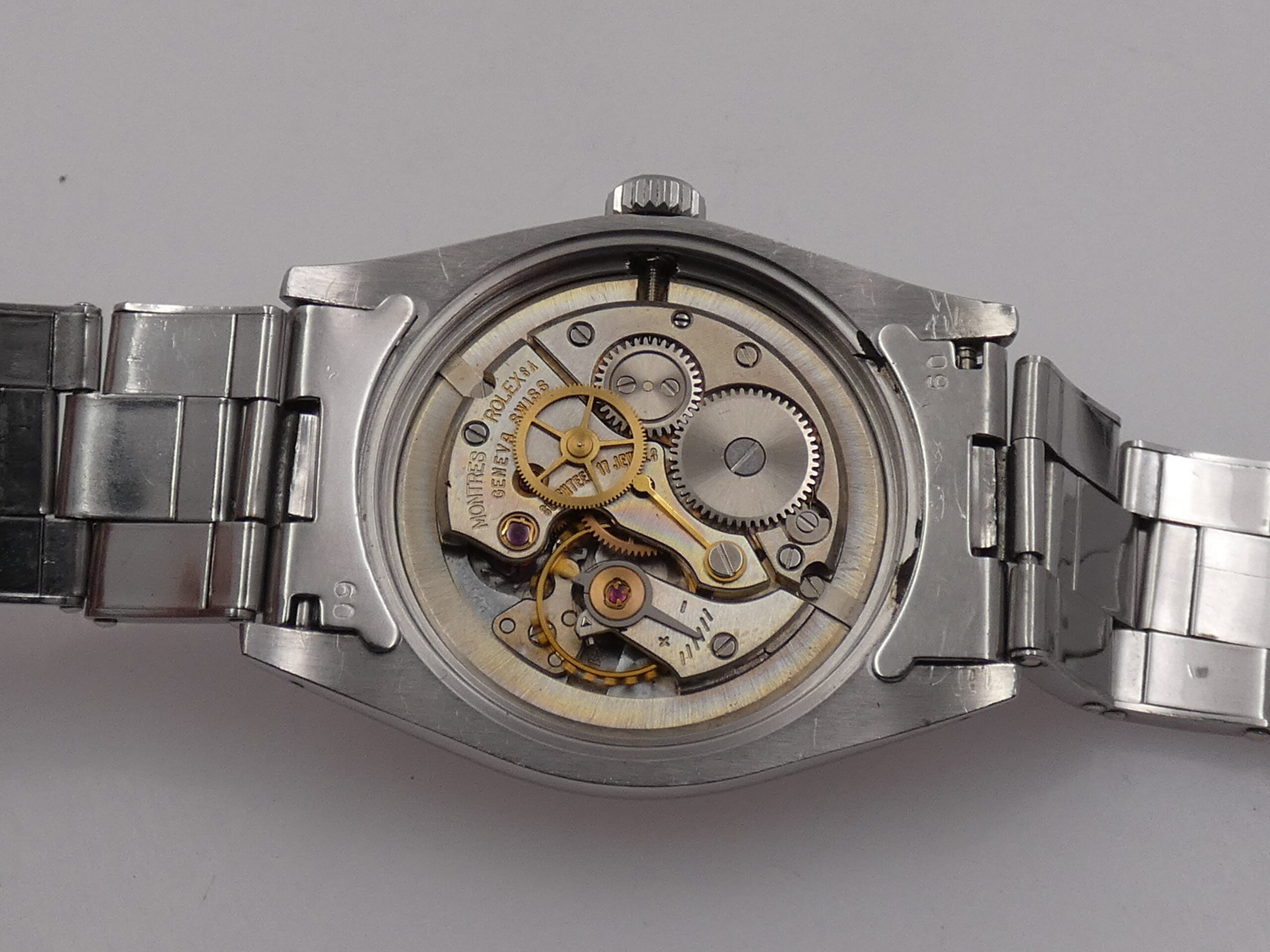 Rolex Oyster Precision 6426 Carica Manuale Anni '70s JUST SERVICED Braccialre a Rivetti Acciaio - immagine 17