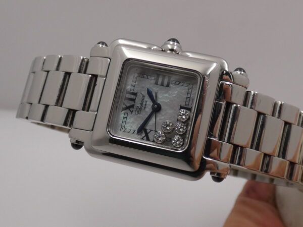Chopard Happy Sport Lady 8892 MOP & Floating Diamonds Dial BOX&PAPERS 2000's Acciaio Braccialato