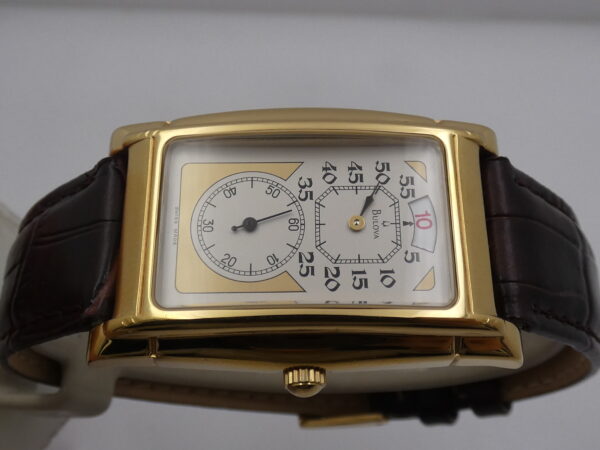 Bulova Saltarello Jumping Hours DA1322 TOP CONDITION 18Kt G.F. BOX&PAPERS '1990s Manuale