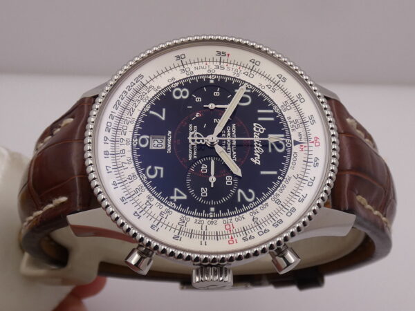 Cronografo Breitling Montbrillant Flyback Special Edition 100 Ans D'Aviation A35330 BOX&PAPERS Automatico TOP CONDITION Anno 2003 Acciaio Chronometre Certifie