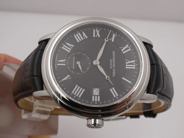 Raymond Weil Maestro 2838 TOP CONDITION WITH BOX Black Dial Automatico Acciaio