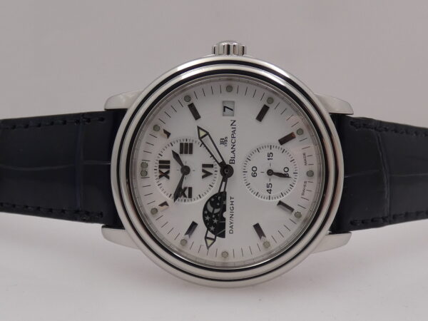 Blancpain Léman Double Time Zone 2160 Day/Night GMT WITH PAPERS Anno 2006 Automatico Acciaio
