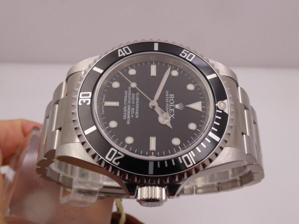 Rolex Submariner No Date 14060M NEW OLD STOCK RRR Random COSC Four Liner FULL SETT ITALIA 2014 FULL STICKERED Automatico Acciaio