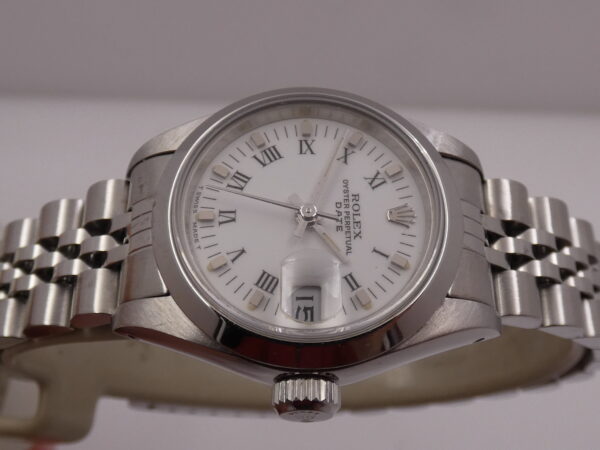 Rolex Oyster Perpetual Lady Date 69160 Bracciale JUBILEE Anno 1985 Automatico Acciaio